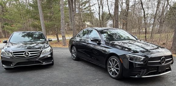 My W213 with my W212