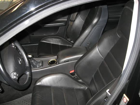 C63 AMG Seat installed in a 2005 C230