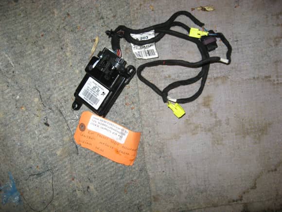 Occupant sensor control module and wiring from a 2006 C230