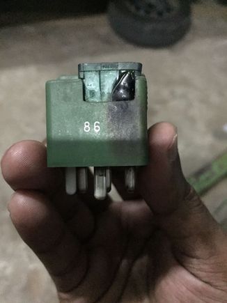 melted fuse