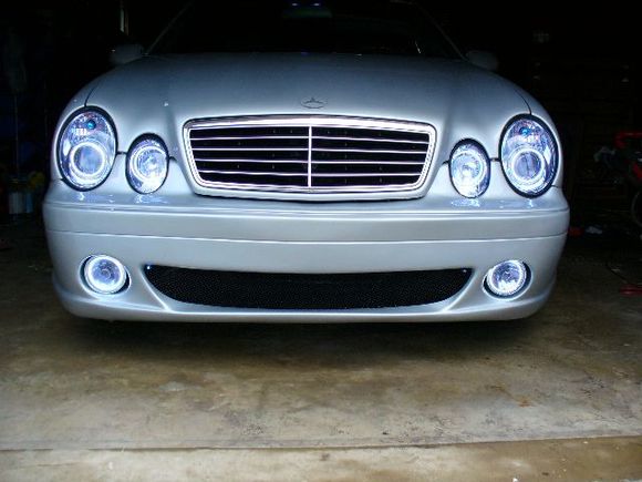 LED rings on Projector lights