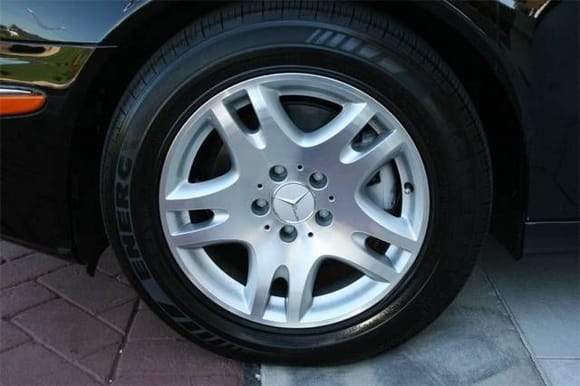 Not sure why they took this picture; standard wheels. Not so exciting.  Getting upgraded, though.