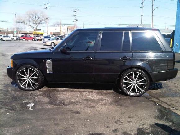 A few years ago

2006 RR s/c HSE, Strut pkg., 22&quot; Giovanna, Lowering springs, nav bypass