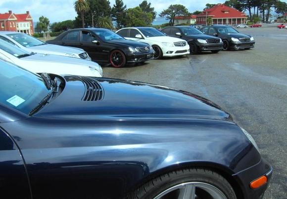 Presidio National Park, San Francisco, California

Mercedes Benz lineup at the Main Parade Grounds of the former US Army Military Base