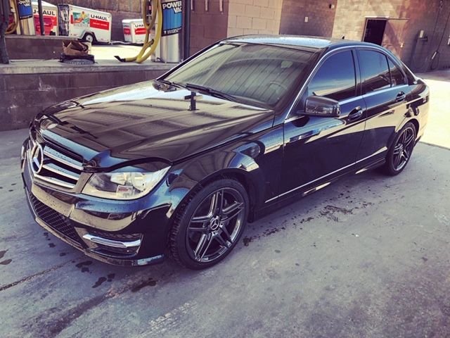 2014 Mercedes-Benz C300 - 2014 C300 4Matic Sport Sedan Black on Gray - Used - VIN WDDGF8AB0EG247132 - 6 cyl - AWD - Automatic - Sedan - Black - Tucson, AZ 85750, United States