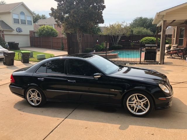 2004 Mercedes-Benz E55 AMG - 2004 E55 - Black on black - Used - VIN WDBUF76J04A574802 - 8 cyl - 2WD - Automatic - Sedan - Black - Plano, TX 75024, United States