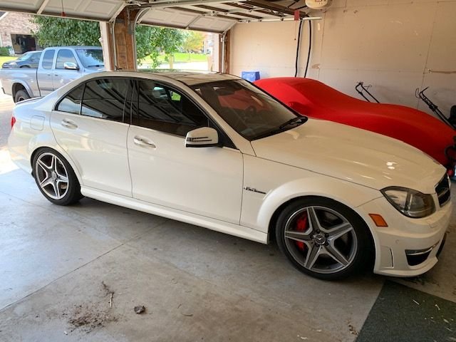 Fs 13 C63 P31 Amg Sedan Diamond White Red Leather Single Tone Interior 37kmiles Mbworld Org Forums