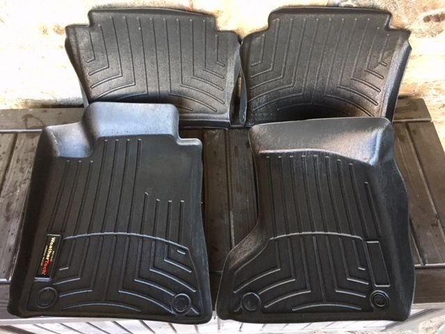 Interior/Upholstery - WeatherTech Floor Liner Mats for 2005 E320 4Matic Wagon - Used - 2005 Mercedes-Benz E320 - Asheville, NC 28730, United States