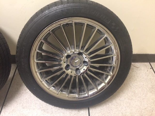 Wheels and Tires/Axles - Set of 2003-2006 Mercedes Benz SL55 AMG Wheels - Used - 2003 to 2006 Mercedes-Benz SL55 AMG - Garfield, NJ 07026, United States