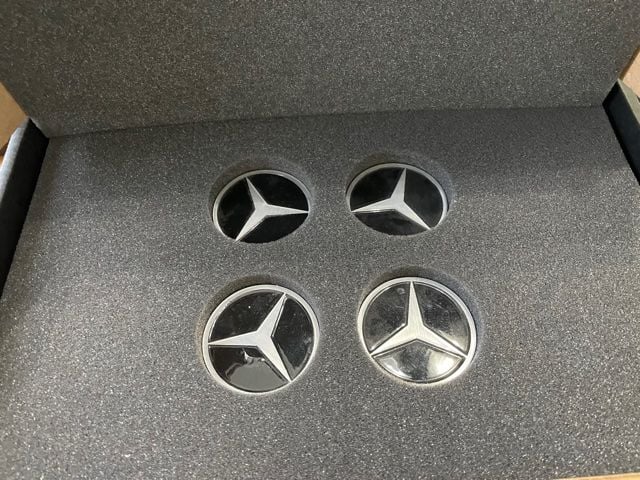 Wheels and Tires/Axles - HRE Center Caps - Mercedes Logo Rare! - Used - 0  All Models - Peoria, IL 61615, United States