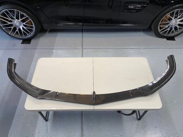 Exterior Body Parts - c63s coupe ModeCarbon carbon fiber edition 1 font splitter - Used - 2017 to 2020 Mercedes-Benz C63 AMG S - Raleigh, NC 27610, United States