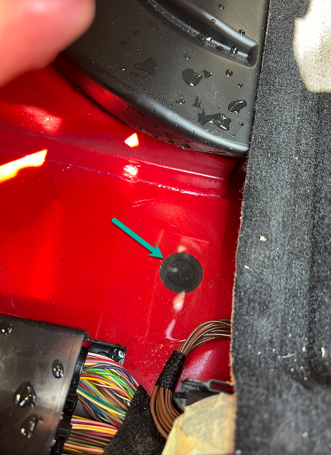 Plugged hole