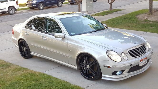 2004 Mercedes-Benz E55 AMG - 04 E55 AMG with 80k miles - Used - VIN WDBUF76J44A401428 - 80,700 Miles - 8 cyl - 2WD - Automatic - Sedan - Silver - West Jordan, UT 84081, United States