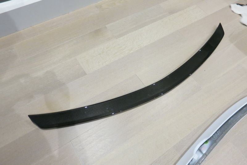 Exterior Body Parts - W204 C63 AMG SEDAN Factory OEM Carbon Fiber Rear Spoiler Wing - Used - 2008 to 2015 Mercedes-Benz C63 AMG - Toronto, ON M1C1N3, Canada