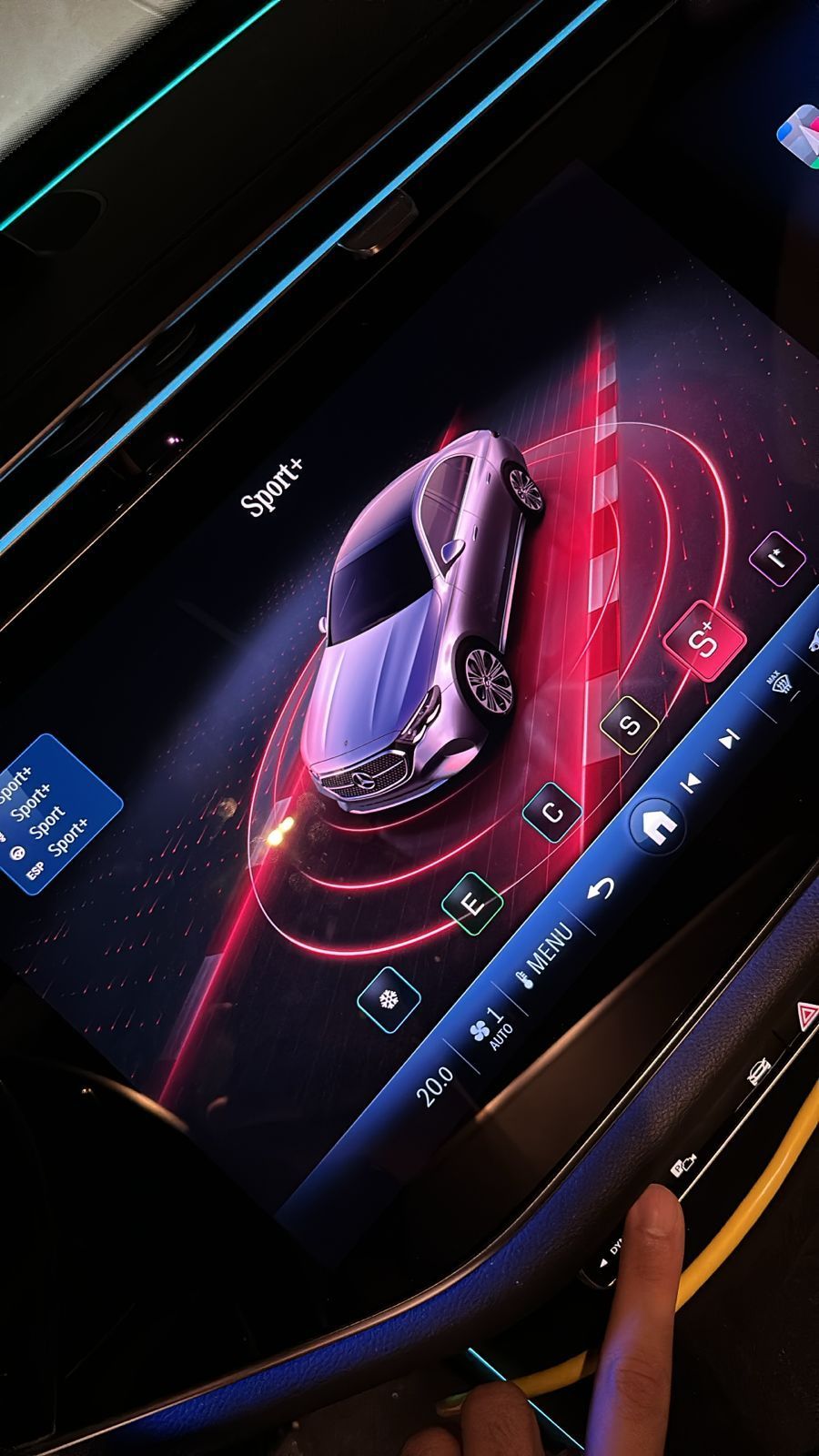 Sport + Mode Activated in W214 - E300 2024