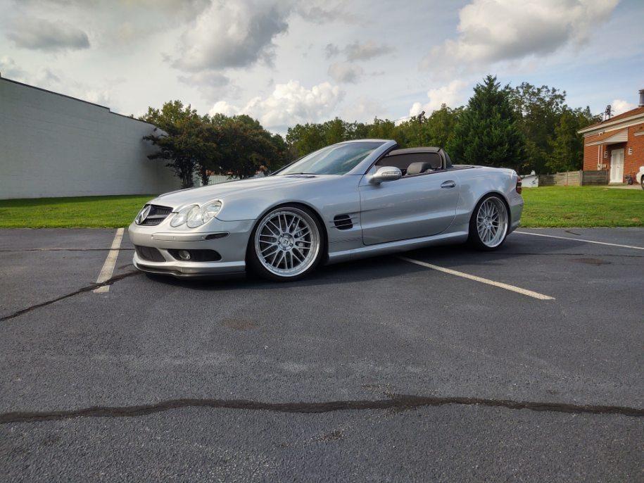 2003 Mercedes-Benz SL55 AMG - 2003 Mercedes SL55 AMG - Used - VIN WDBSK74F03F040413 - 116,000 Miles - 8 cyl - 2WD - Automatic - Convertible - Silver - Warrenton, GA 30828, United States