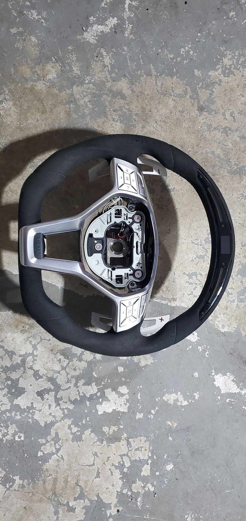 Interior/Upholstery - W212 Custom Alcantara Steering Wheel - Used - 0  All Models - Pelham, NH 03076, United States
