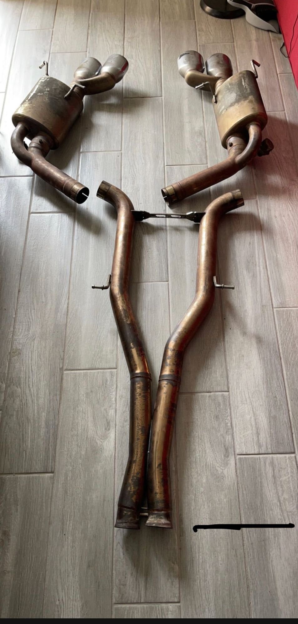 Engine - Exhaust - IPE INNOTECH Performance Exhaust (W204) C63 M156 - $1,500 - Used - 2008 to 2015 Mercedes-Benz C63 AMG - Beverly Hills, CA 90210, United States
