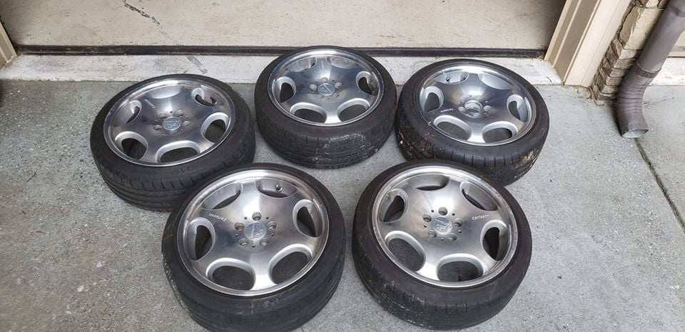 Wheels and Tires/Axles - SET OF FIVE CARLSSON EVO ET40 WHEELS WITH TIRES REDUCED!! - Used - All Years Any Make All Models - Atlanta, GA 30033, United States