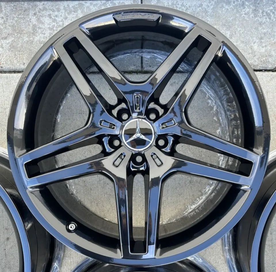 Wheels and Tires/Axles - 21 INCH AMG WHEELS-LIKE NEW BLACK POWDER COATED - Used - -1 to 2025  All Models - St Petersburg, FL 33701, United States