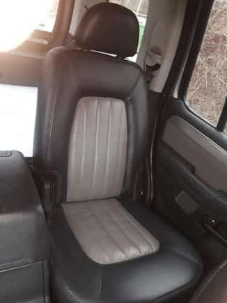 The back seat covers can be put on the front seats. I'll do the work if interested! Heated seats.