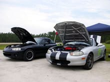 Playing with the Corvette club