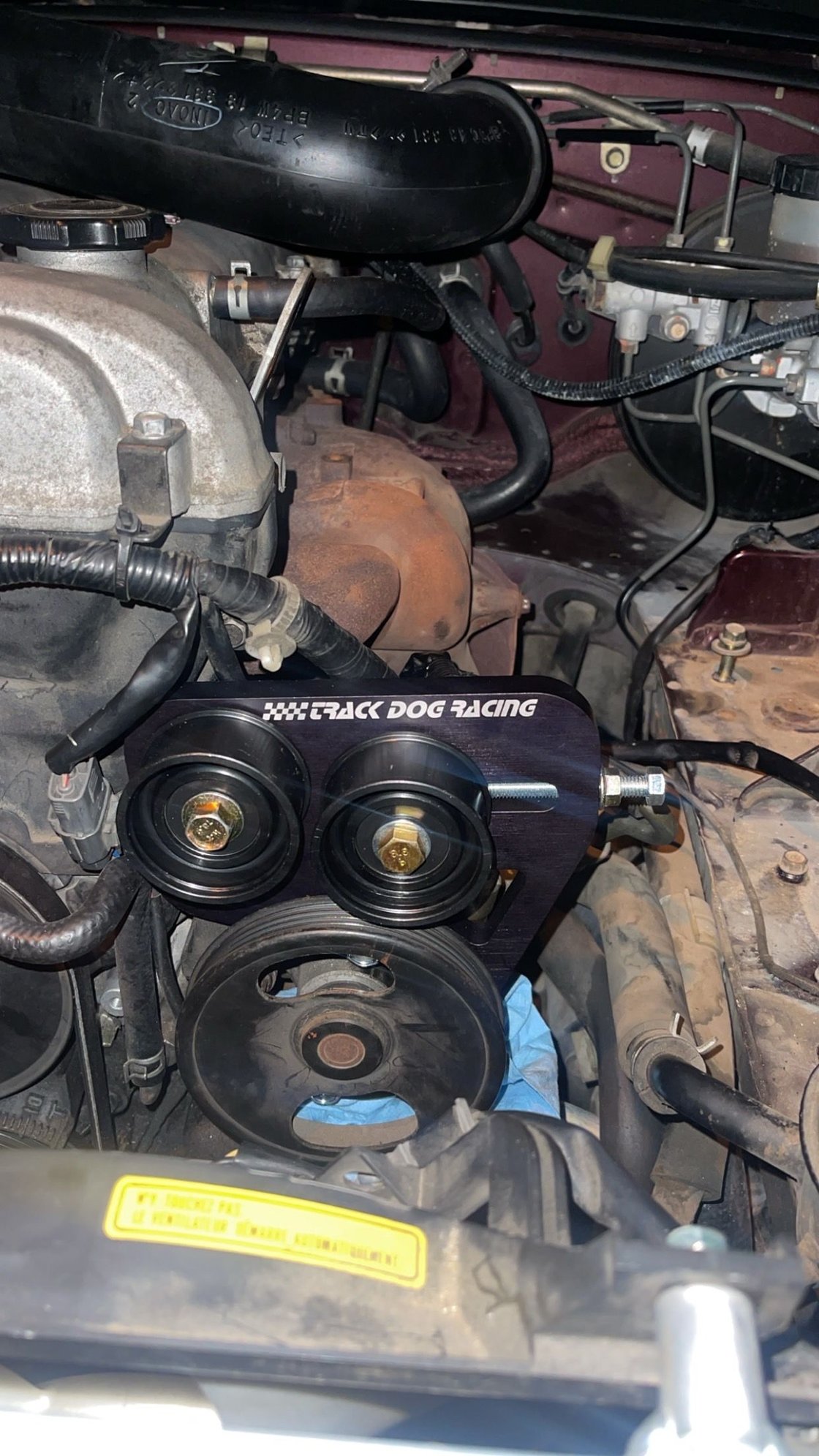 Installed a TDR tensioner
