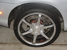 Racinghart 17" wheels