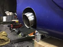 3" side exhaust