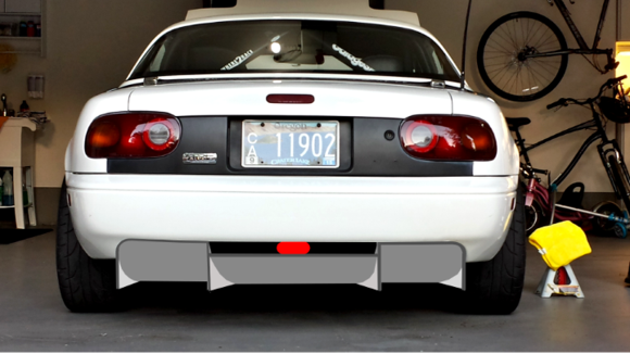 Blown diffuser mockup