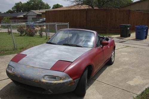 The way the miata came home