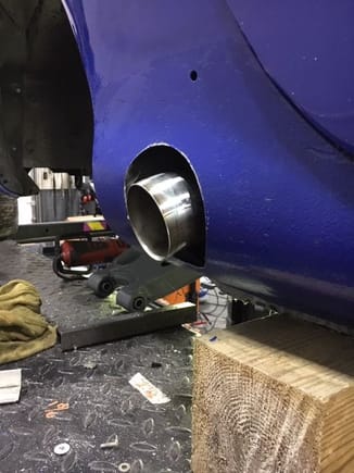 3" side exhaust