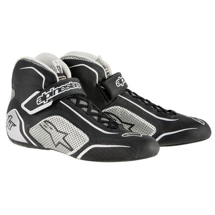 2018 Alpinestars Tech-1 T Black/Silver/White