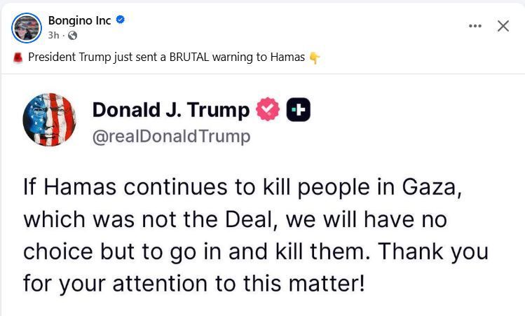 Somehow I think he means it.