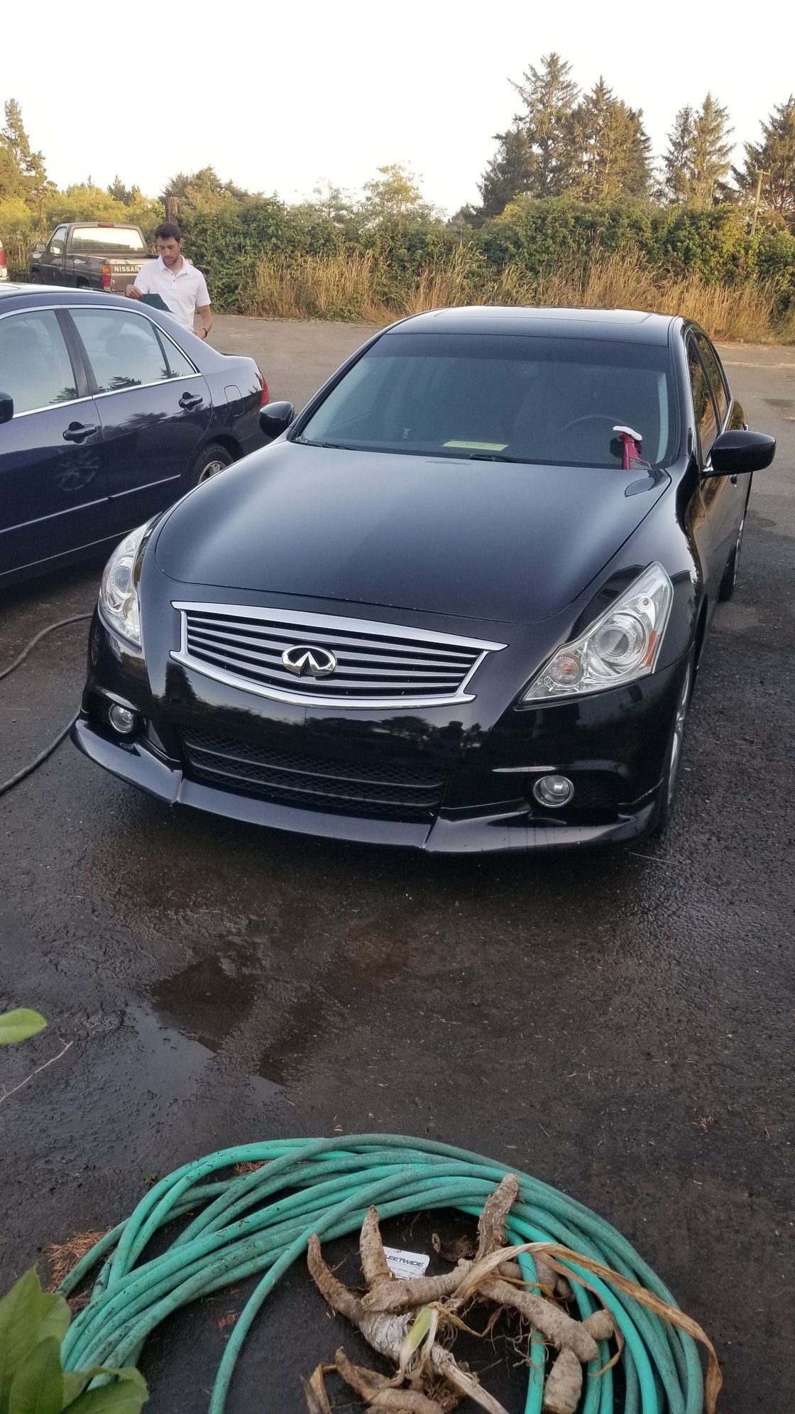 2013 G37 Sedan front bumper conversion to SPORT front Bumper Page 2
