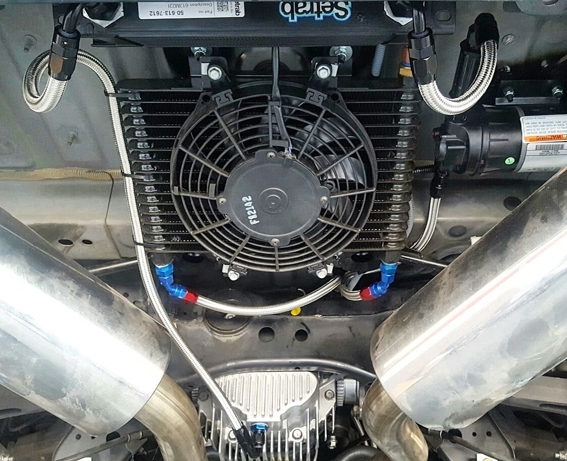 GT Motorsports GTM Rear Differential Cooler Kit MyG37