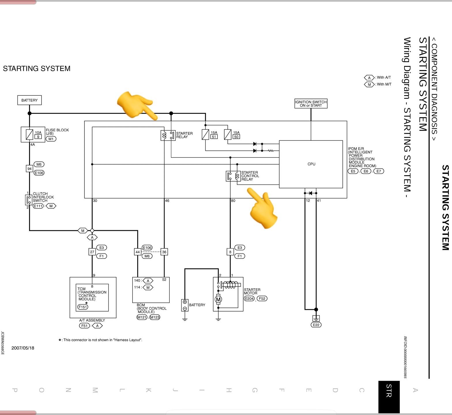 Help No crank, no start on G37 MyG37