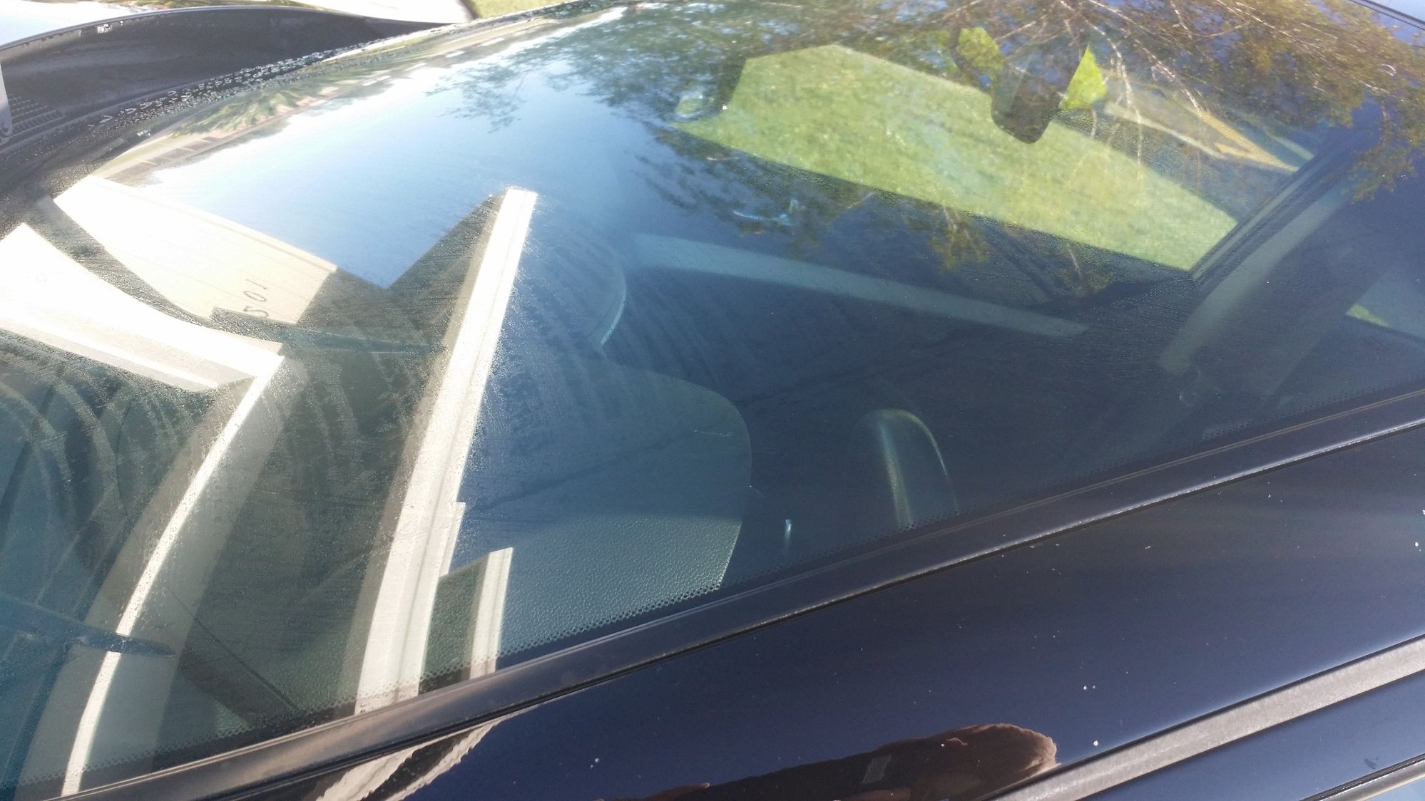 New windshield streaky MyG37