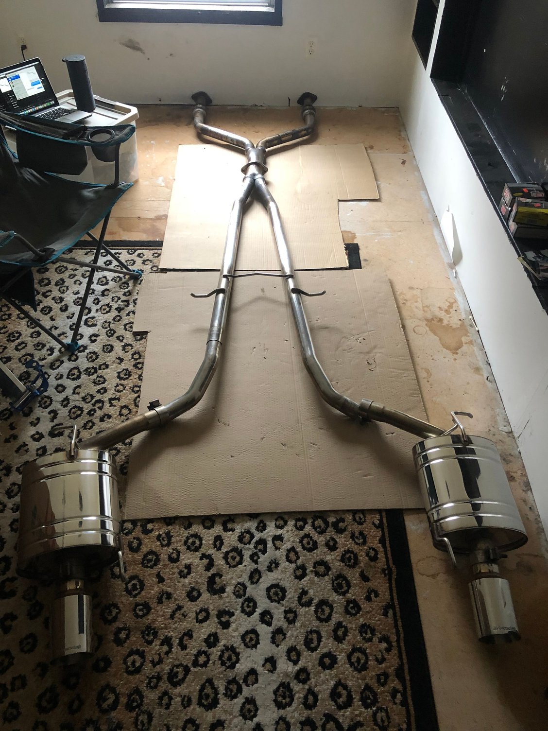 For Sale G37 Sedan GTHaus CatBack Exhaust with 102mm Round Tips MyG37