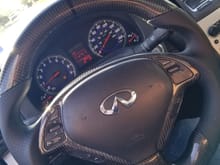 New steering wheel !!