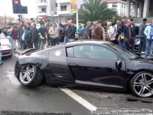 Wrecked R8