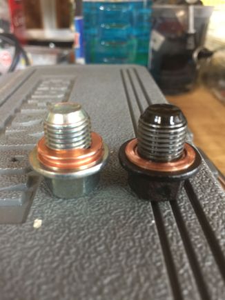 Just changed mine right is from the factory and left is from the dealer ran about 6 dollars 