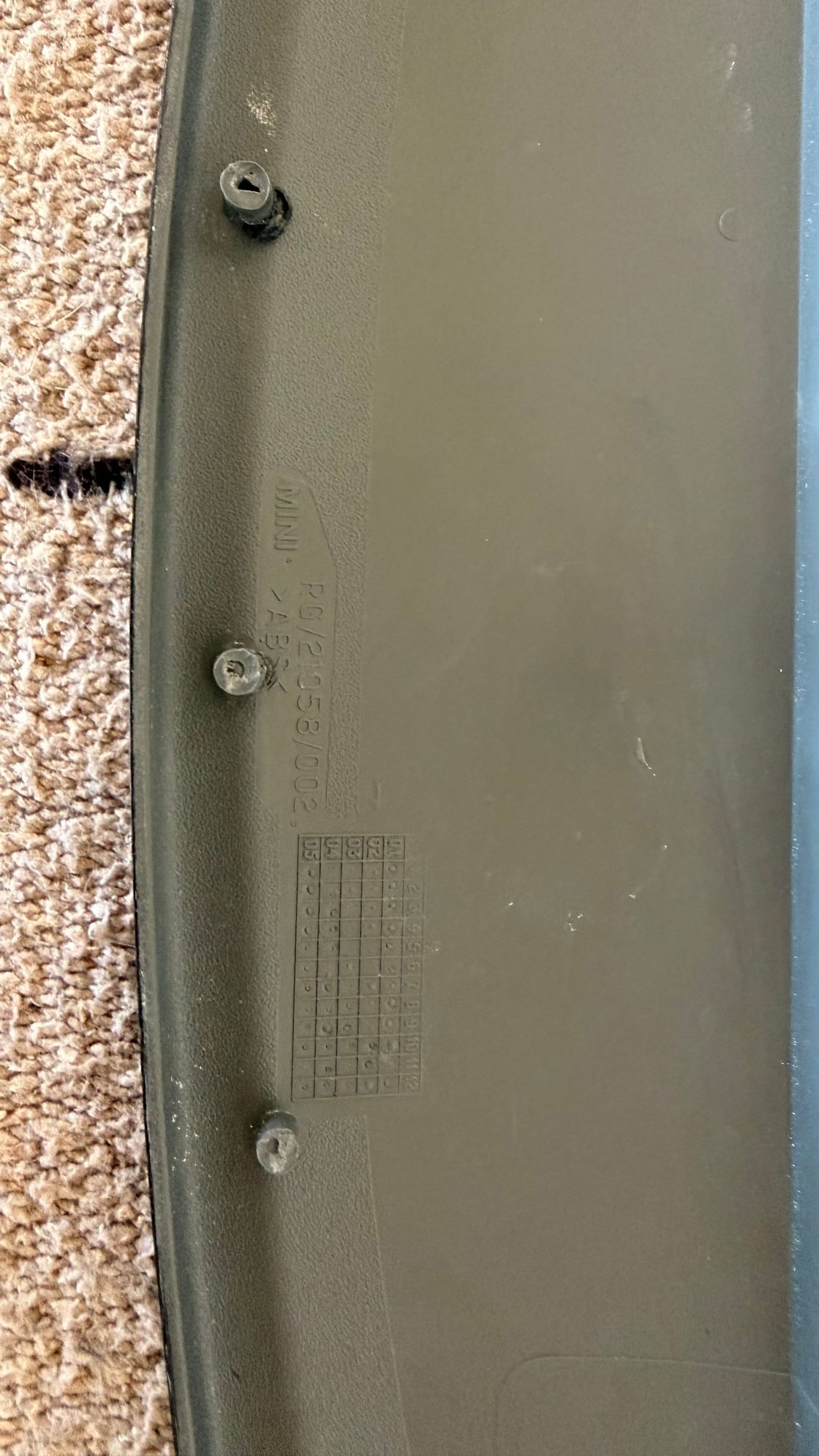 Interior/Upholstery - Mini R50 R52 R53 Carbon Fiber Door Trim L&R - Used - 2002 to 2006 Mini Cooper - Sag Harbor, NY 11968, United States
