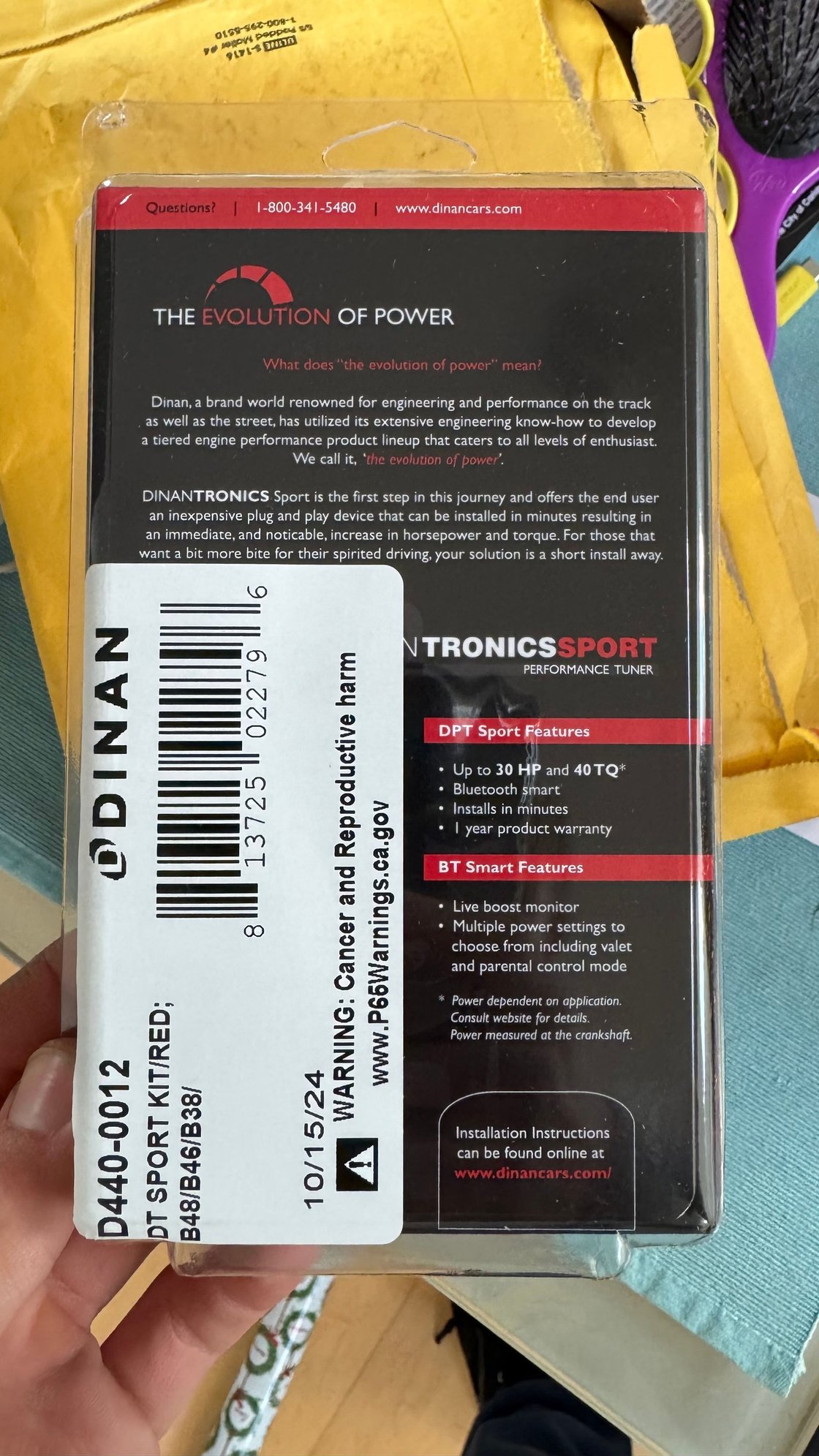 Engine - Power Adders - Dinantronics sport performance tuner - 2014-2024 mini & bmw x1/x2 - New - 2014 to 2024 Mini All Models - Carlsbad, CA 92011, United States