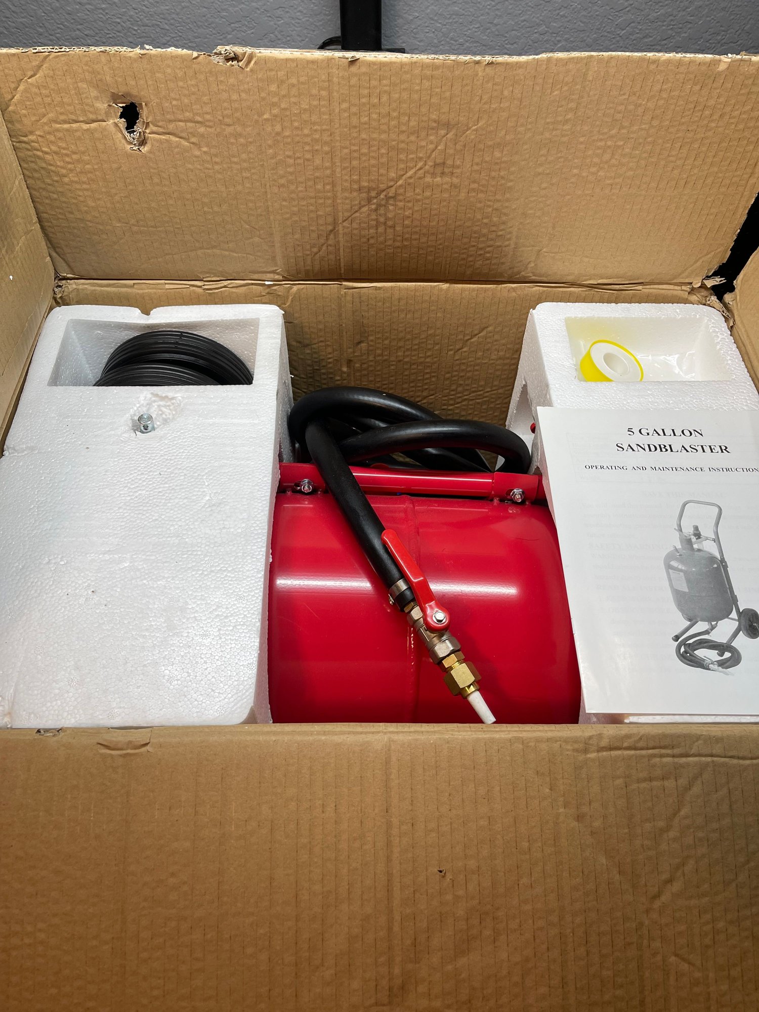 2009 Mini R56: "Mk II" Mini Hatch/Hardtop range - 5 Gallon media/sandblaster kit (new in box) - Miscellaneous - $100 - Carrollton, TX 75006, United States