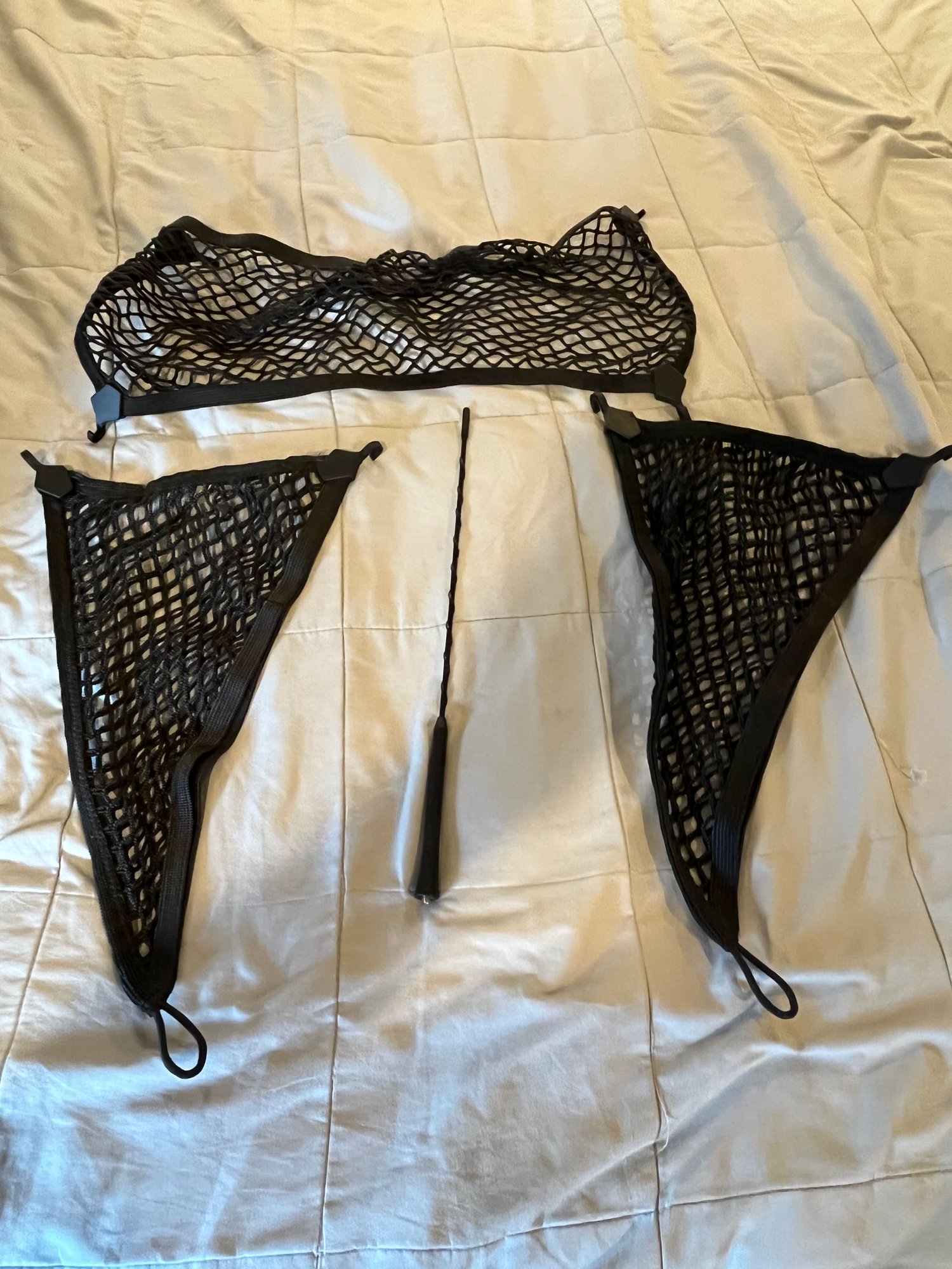 Accessories - 09’ jcw antenna & rear cargo nets - New - 2005 to 2015 Mini Cooper - White Plains, NY 10530, United States