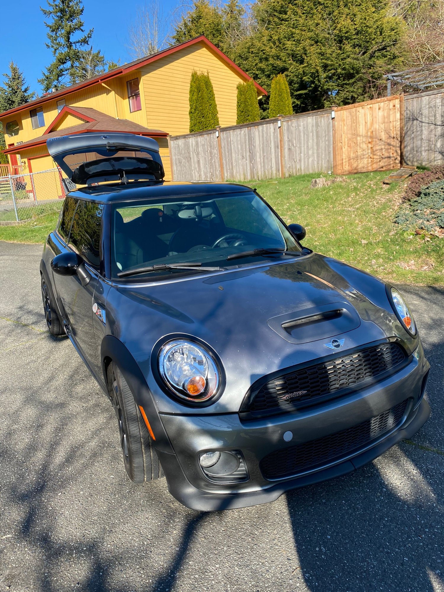 2007 Mini R56: "Mk II" Mini Hatch/Hardtop range - 2007 Mini Cooper S with JCW Kit - Used - VIN WMWMF73567TT83531 - 165,000 Miles - 4 cyl - 2WD - Hatchback - Gray - Lynnwood, WA 98037, United States