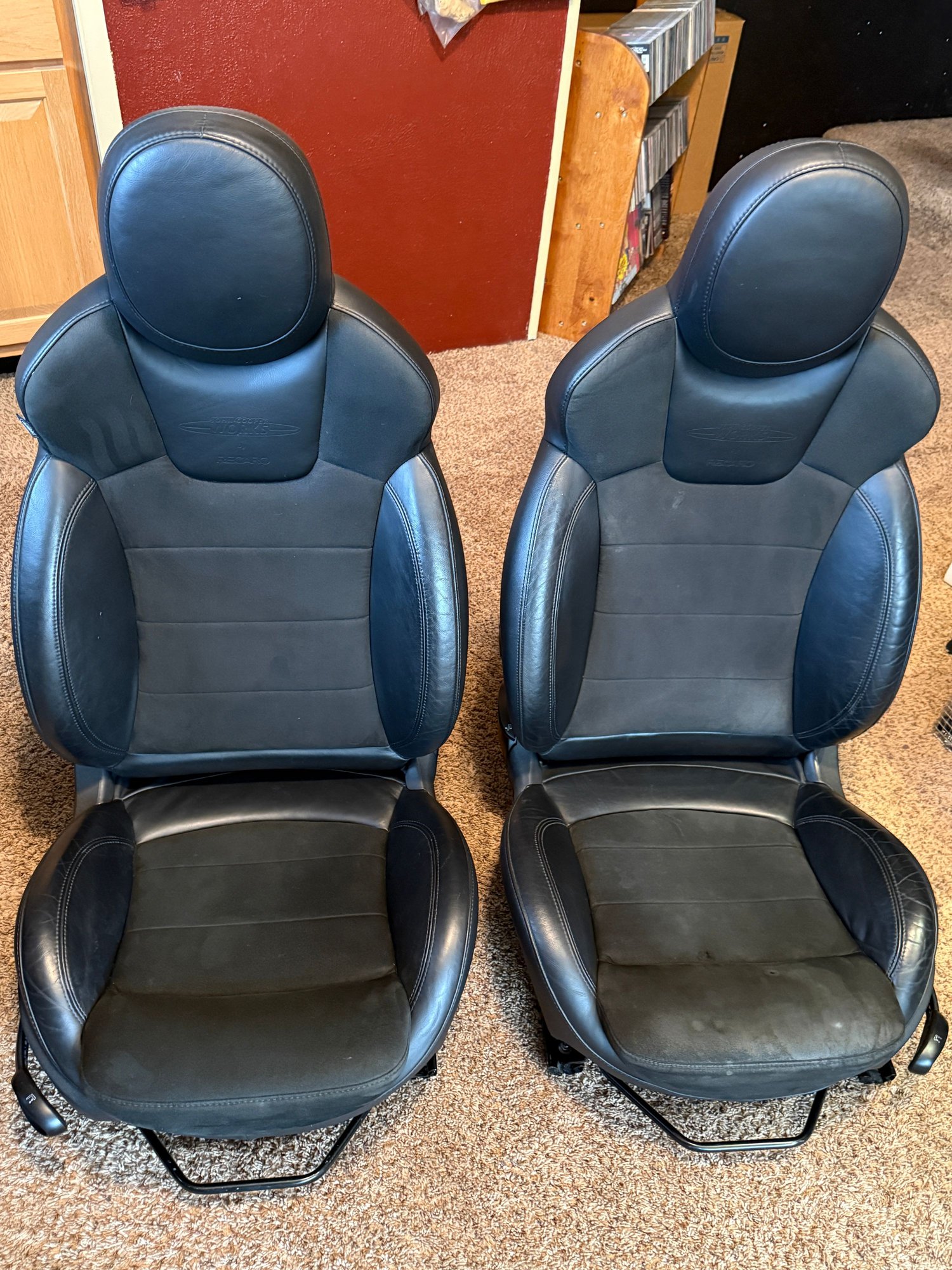 Interior/Upholstery - 2nd Gen OEM Mini Recaro Sport seats and OEM driver’s seat covers - Used - All Years  All Models - Astoria, OR 97103, United States