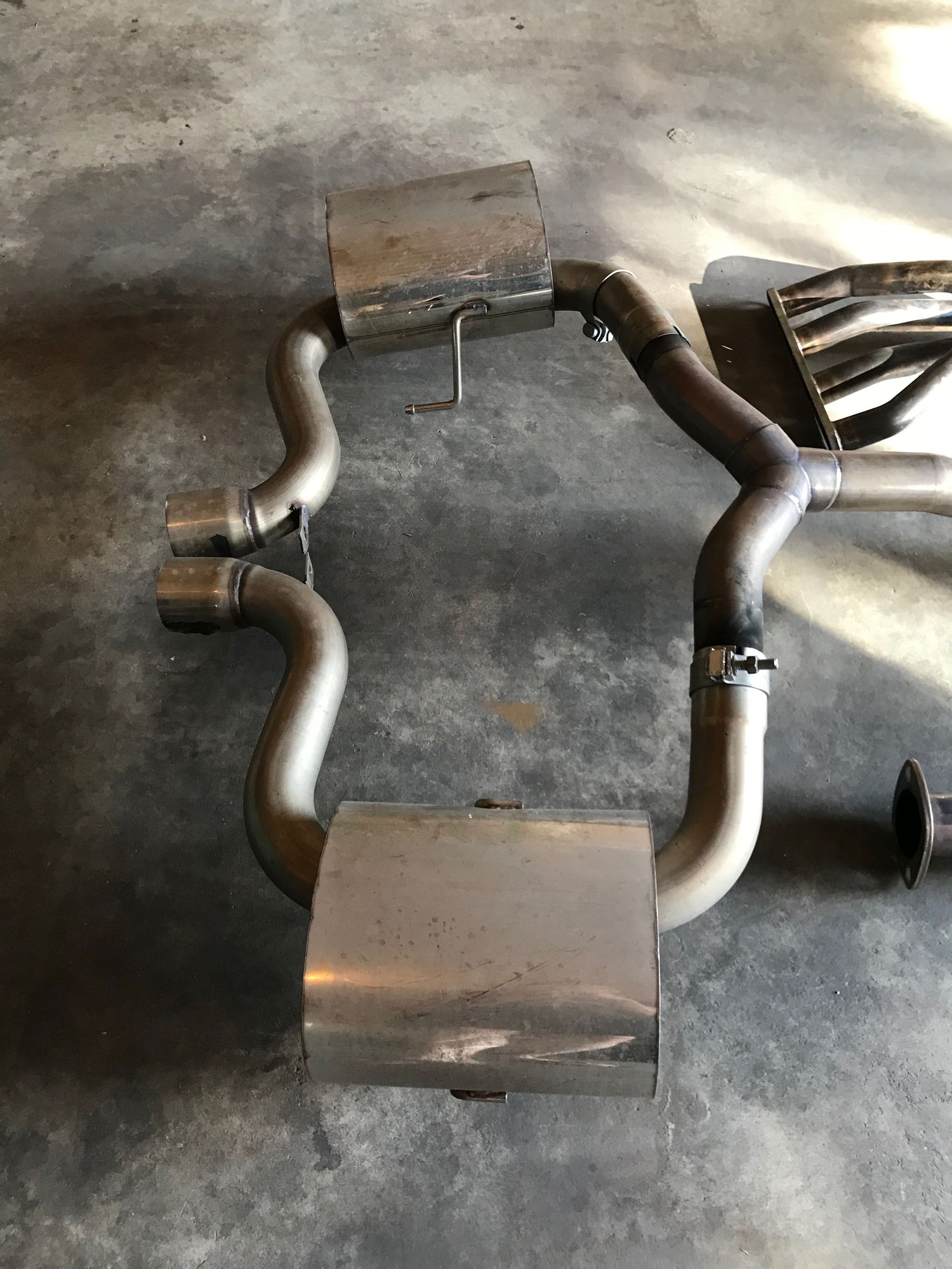 FS R53 exhaust catback + header North American Motoring
