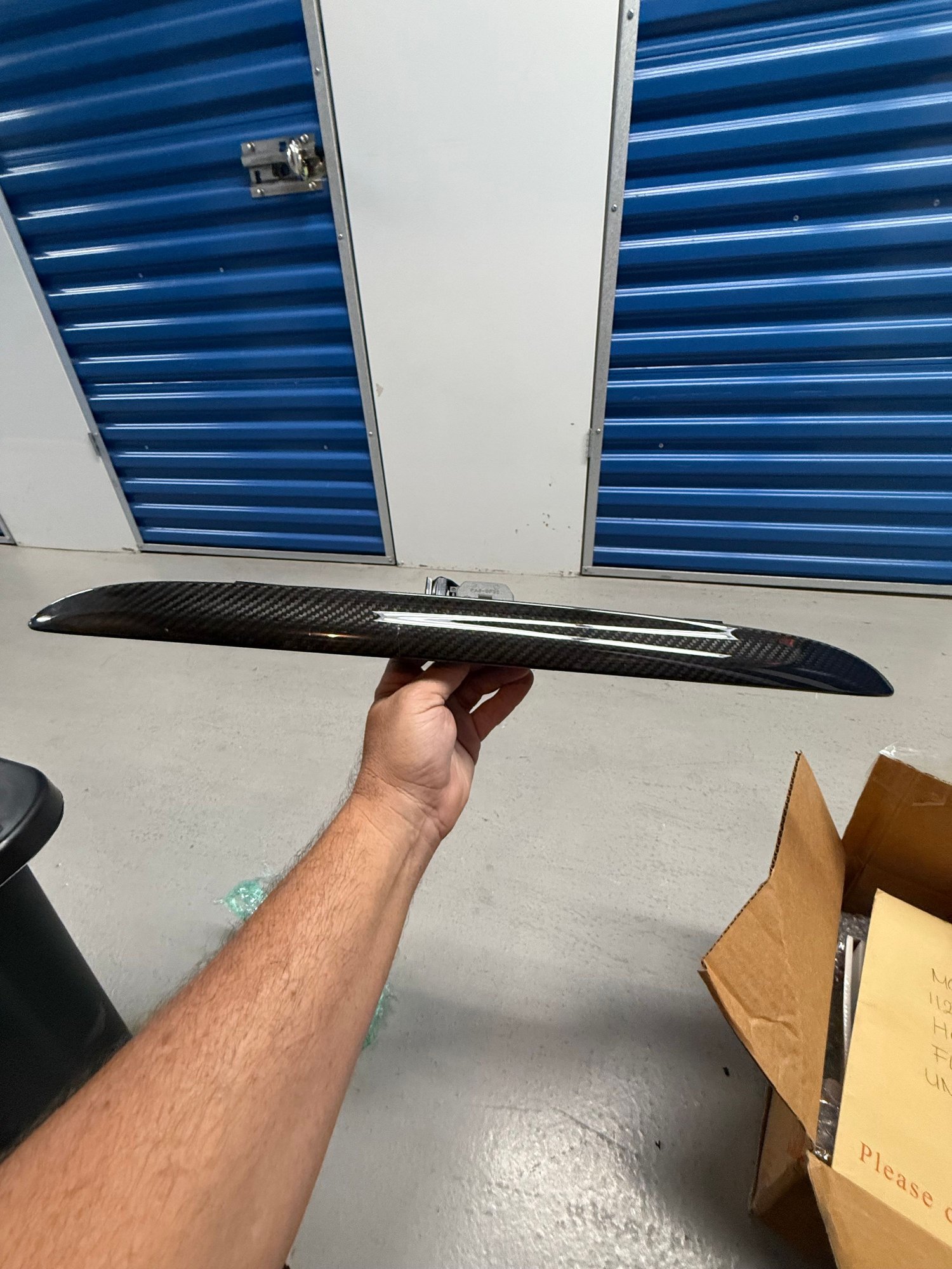 Exterior Body Parts - Carbon fiber boot handle R52/53 - Used - 2002 to 2008 Mini R53: "Mk I" Mini Cooper S - Hollywood, FL 33019, United States